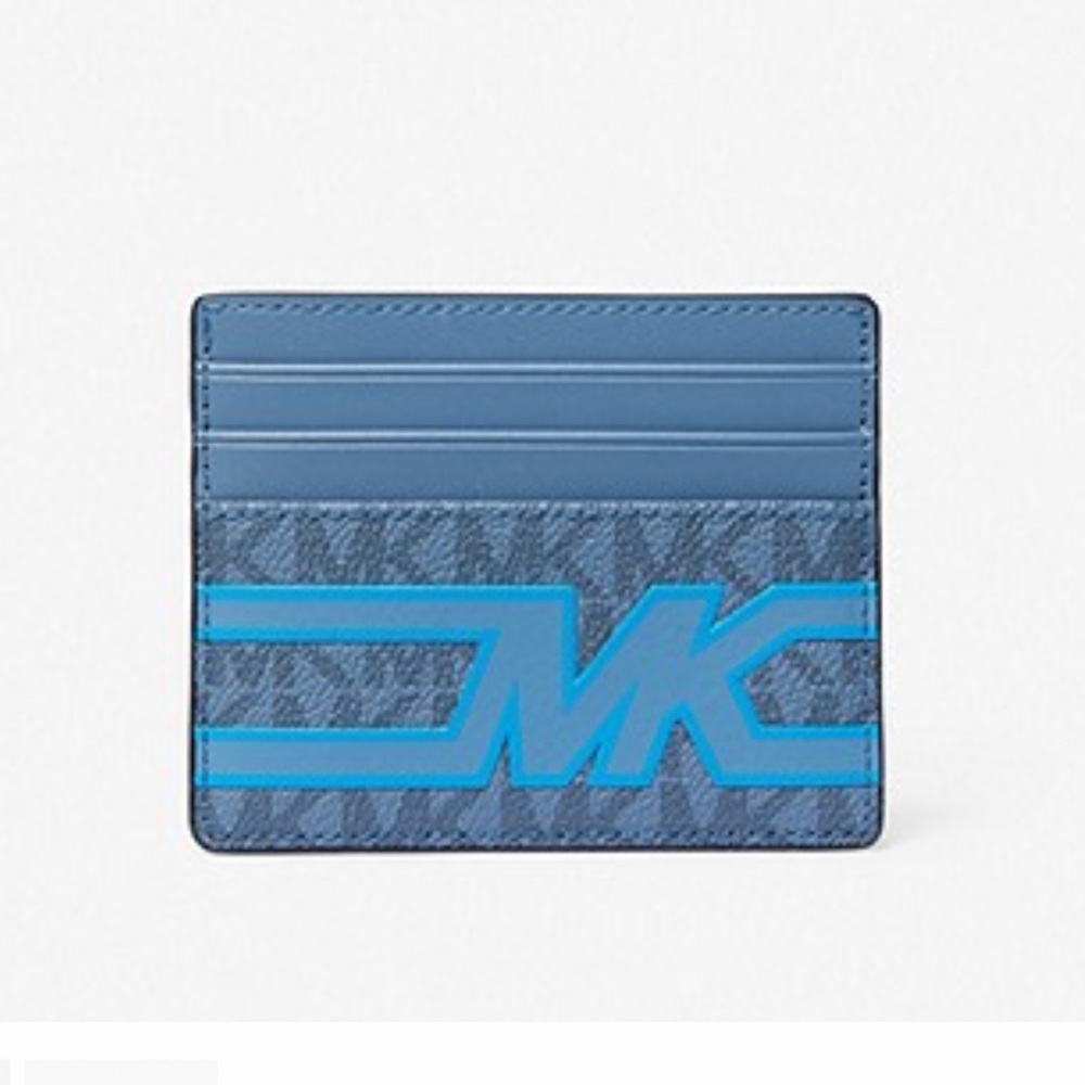 Michael Kors Cooper Graphic Logo Tall Card Case Denim Multi 36S3LCOD2B
NWT - Picture 6 of 16